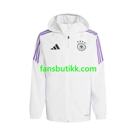 Tyskland Hvit Windrunner Treningsjakke 2024-2025